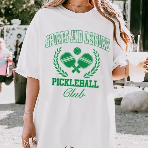 Tops - 90s Retro Pickleball Club T-shirt